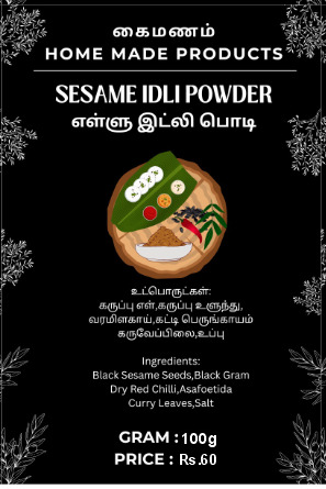 Sesame Idli Powder